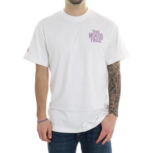 T-SHIRT DRIP LOGO BIANCO